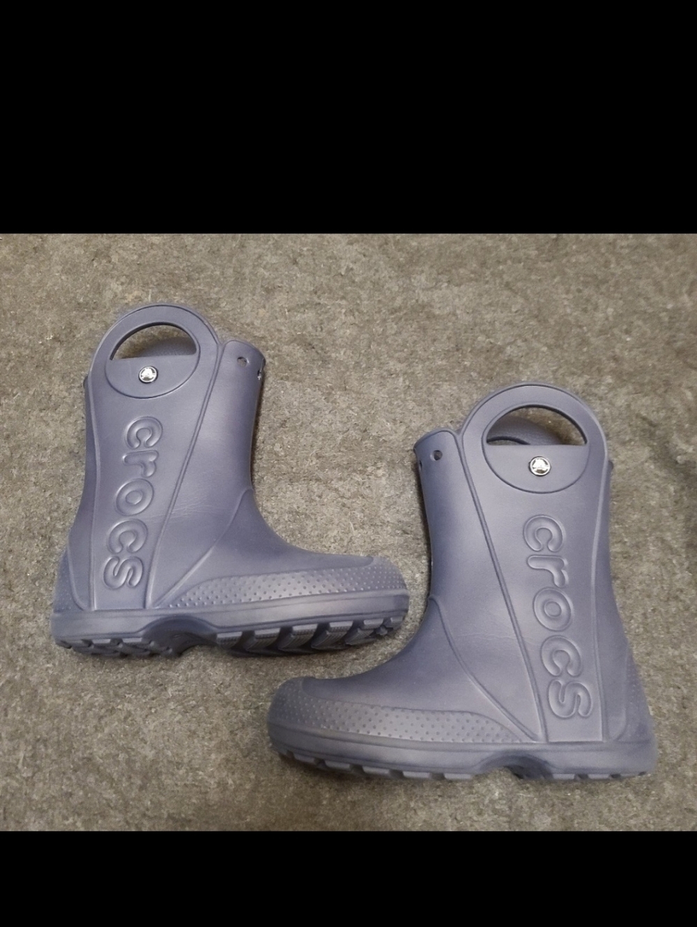 Crocs Handle It Lightweight Rain Boots Kids Size J3